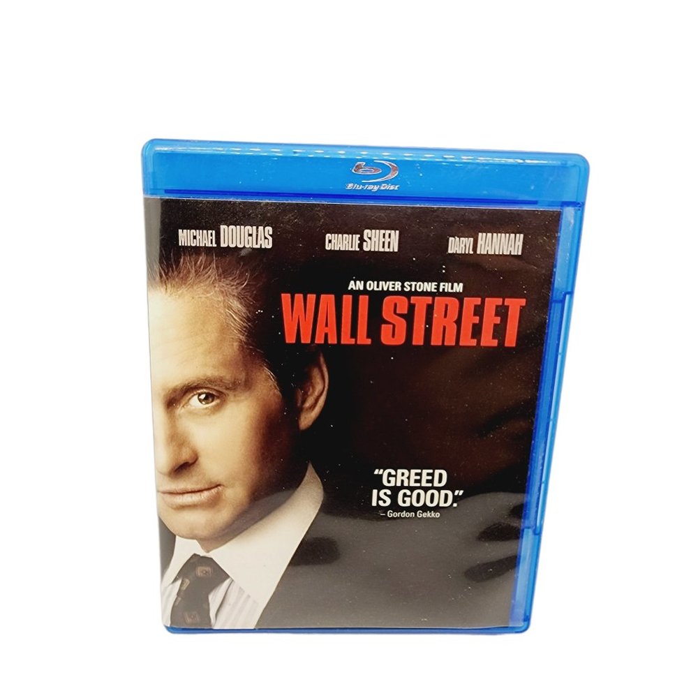 Wall Street‎ - Charlie Sheen - Michael Douglas - Blu-Ray Disc - DVD
